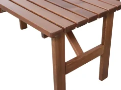 Gartentisch das Tessin Rechteckig Braun 73 cm x 150 cm* Outlet