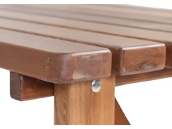 Gartentisch das Tessin Rechteckig Braun 73 cm x 150 cm* Outlet