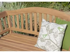 GarWoh Gartenbänke|Gartenbank Wave Teak