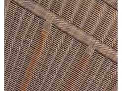 Strandkorb Nordstrand Teak PE Grey Dessin 550*GarWoh