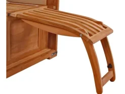 GarWoh Strandkörbe|Strandkorb Nordstrand Teak PE Grey Dessin 529