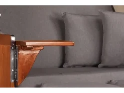 Strandkorb Nordstrand Mahagoni PE Grey Dessin 551*GarWoh New