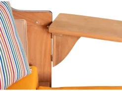 Strandkorb Rantum Teak PE Shell Dessin 586*GarWoh Outlet