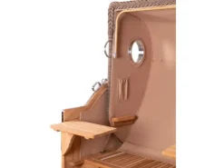 Strandkorb Rantum Grande Teak PE Shell Dessin 513*GarWoh Online