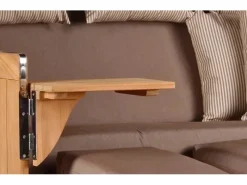 GarWoh Strandkörbe|Strandkorb Westerland XXL Teak Bullauge PE Shell Dessin 534