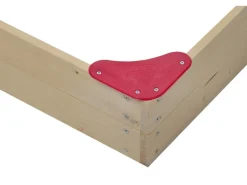 GASPO Gartenspielgeräte|Sandkasten Flipper 101 cm x 98 cm Natur Pur