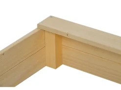 GASPO Gartenspielgeräte|Sandkasten Flipper 101 cm x 98 cm Natur Pur