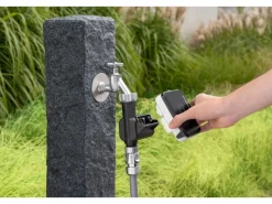 Geka Bewässerungssysteme|Bewässerungscomputer mit Hahnadapter Ausgang G3/4