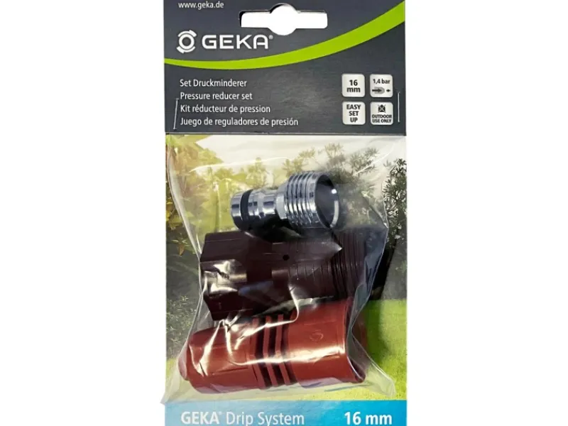 Drip Druckminderer-Set Ø 16 mm*Geka Hot