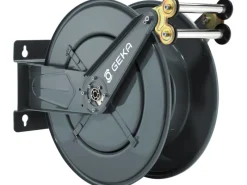 Schlauchaufroller mit Wasserschlauch 30 m Grau*Geka