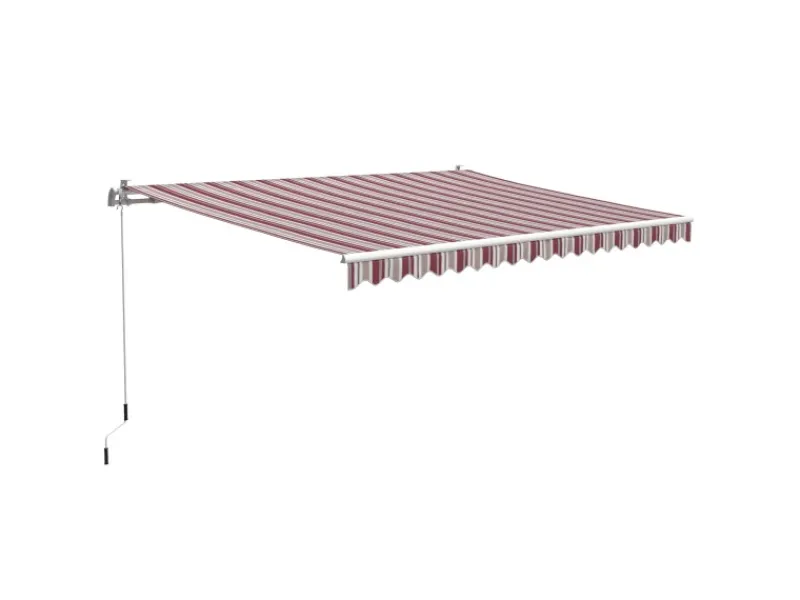 Gelenkarmmarkise Aventura 4x2,5m Bordeaux-* Hot