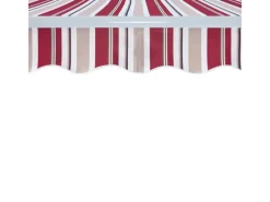 Gelenkarmmarkise Aventura 4x2,5m Bordeaux-* Hot