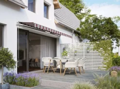 Gelenkarmmarkise Aventura 4x2,5m Bordeaux-* Hot