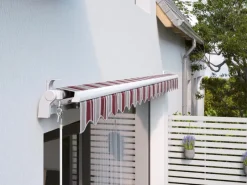 Gelenkarmmarkise Aventura 4x2,5m Bordeaux-* Hot