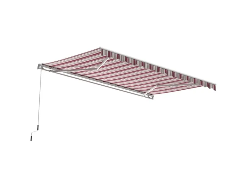 Gelenkarmmarkise Aventura 4x2,5m Bordeaux-* Hot