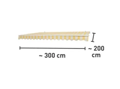 Gelenkarmmarkise Aventura 3x2m*