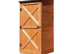 Promadino Gartenschränke|Geräteschrank Pforzheim 78 cm x 78 cm x 163 cm