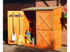 Promadino Gartenschränke|Geräteschrank Pforzheim 149 cm x 78 cm x 163 cm