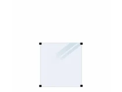 Glaszaun Element ESG satiniert 90 cm x 91 cm*Plus Sale