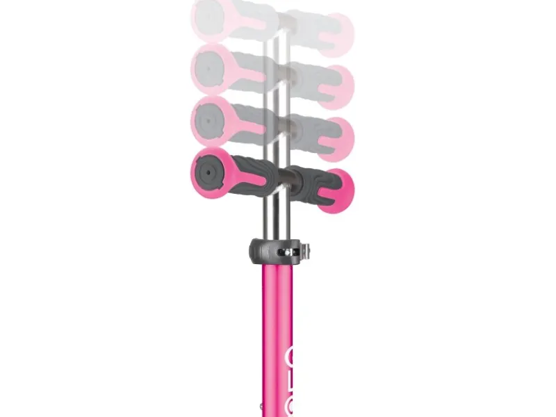 Globber Elite Deluxe Lights Tretroller Kinder 120/80 mm ABEC 5 3-Rädrig Höhenverstellbar LED-Rollen Dunkelblau* Best