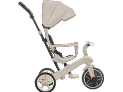 Fitnessgeräte|Globber Explorer Trike 4in1 Kinderwagen Dreirad und Laufrad 10/8,5 Zoll TPR-Sitz Höhenverstellbar Kokos
