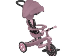 Globber Explorer Trike 4in1 Kinderwagen Dreirad und Laufrad 10/8,5 Zoll TPR-Sitz Höhenverstellbar Beere* Hot