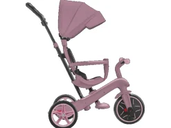 Globber Explorer Trike 4in1 Kinderwagen Dreirad und Laufrad 10/8,5 Zoll TPR-Sitz Höhenverstellbar Beere* Hot