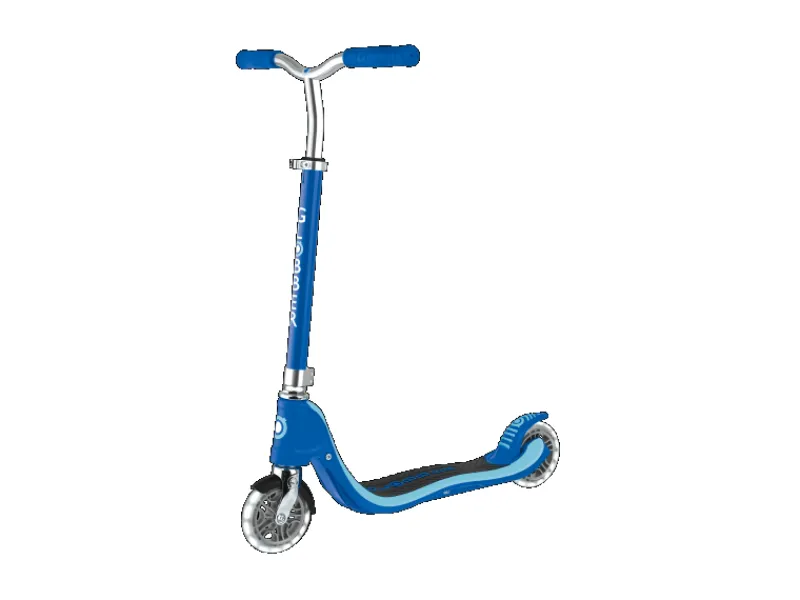 Fitnessgeräte|Globber Flow 125 Lights Tretroller 125 mm ABEC 9 Höhenverstellbar LED-Leuchtrollen Dunkel