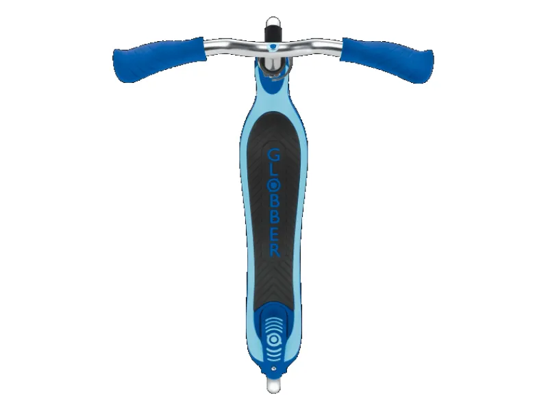 Fitnessgeräte|Globber Flow 125 Lights Tretroller 125 mm ABEC 9 Höhenverstellbar LED-Leuchtrollen Dunkel