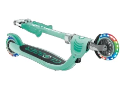Globber Flow Foldable Junior Lights Roller 121 mm ABEC 9 Verstellbar Klappmechanismus LED-Leuchtrollen Mint* Outlet