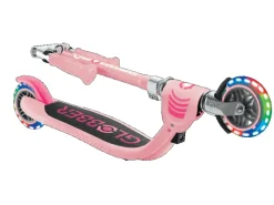 Globber Flow Foldable Junior Lights Roller 121mm ABEC9 Verstellbar Klappmechanismus LED-Leuchtrollen Pastell* Outlet