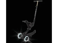 Globber Go-Up Deluxe Lights 3 in 1 Dreirad 120/80 mm ABEC 9 3-Rädrig Höhenverstellbar LED-Leuchtrollen* Hot