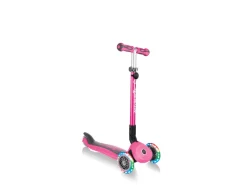 Globber Go-Up Deluxe Lights 3 in 1 Dreirad 120/80 mm ABEC 5 3-Rädrig Höhenverstellbar LED-Leuchtrollen*