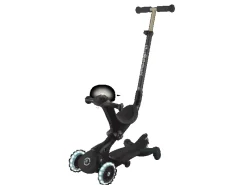 Globber Go-Up Deluxe Lights 360 3 in 1 Aufsitzrad Laufrad Scooter 3-Rädrig Verstellbar LED-Leuchtrollen* New