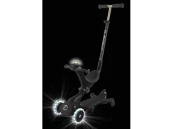 Globber Go-Up Deluxe Lights 360 3 in 1 Aufsitzrad Laufrad Scooter 3-Rädrig Verstellbar LED-Leuchtrollen* New