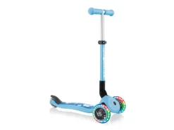 Fitnessgeräte|Globber Junior Foldable Fantasy Lights Tretroller 120/80 mm ABEC 5 3-Rädrig LED-Leuchtrollen Pastell-Flowers