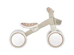Globber Learning Bike  Aufsitzrad Lernrad 7 Zoll EVA-Bereifung 4-Rädrig Sattel Höhenverstellbar Taupe* Hot