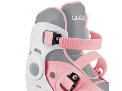 Globber Learning Skates 2in1 Inline- und Quad-Skates Kinder Verstellbar Gr.26-29 ABEC 9 Rollengröße 48x24 mm* New