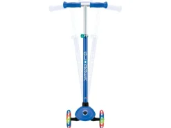 Fitnessgeräte|Globber Primo Plus Lights Tretroller und Helm Kinder 120/80 mm 3-Rädrig Höhenverstellbar LED-Leuchtrollen