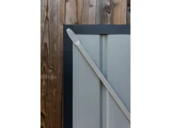 Globel Gartenschränke|Metall-Anlehngerätehaus Lean-To 58 B x T: 144 cm x 234 cm