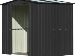 Metall-Gerätehaus Tower 108 Anthrazit B x T: 247 cm x 308 cm*Globel