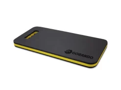 GORANDO Sitzkissen|Premium Kniekissen für Garten Haus Werkstatt Sitzkissen Kniematte 44x22cm Gelb