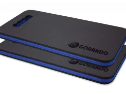 GORANDO Sitzkissen|Premium Kniekissen für Garten Haus Werkstatt Sitzkissen Kniematte 44x22cm 2Stück