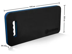 GORANDO Sitzkissen|Premium Kniekissen für Garten Haus Werkstatt Sitzkissen Kniematte 44x22cm 2Stück