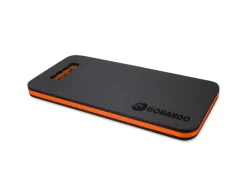 GORANDO Sitzkissen|Premium Kniekissen für Garten Haus Werkstatt Sitzkissen Kniematte 44x22cm Orange