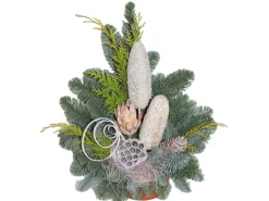 Grabgestecke|Grabschale Nobilis Topf Ø 15 cm Natur