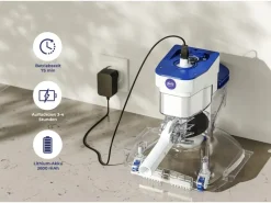 Gre Poolreinigung|Akku-Poolsauger 5.000 mAh Weiß