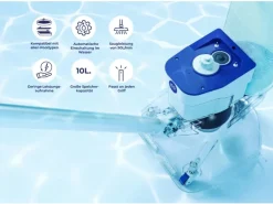 Gre Poolreinigung|Akku-Poolsauger 5.000 mAh Weiß