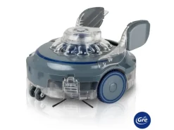Gre Einbaupools|Poolreinigung|Akku-Reinigungsroboter 13.000 mAh Grau