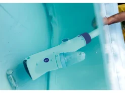 Bodenreiniger Pool & Spa Vac Kabellos Wiederaufladbar Weiß*Gre New